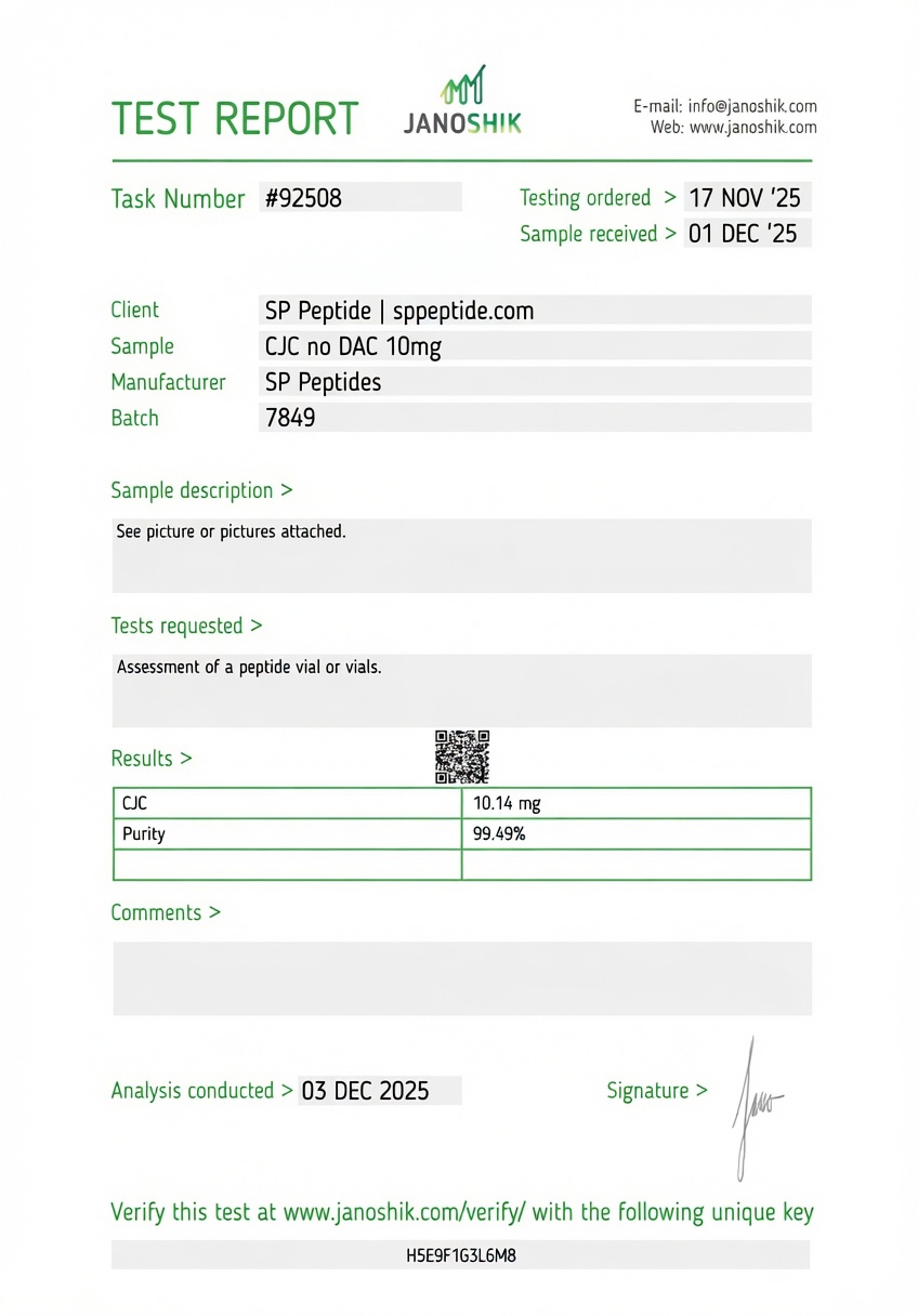CJC-1295 No DAC 10mg - Image 3