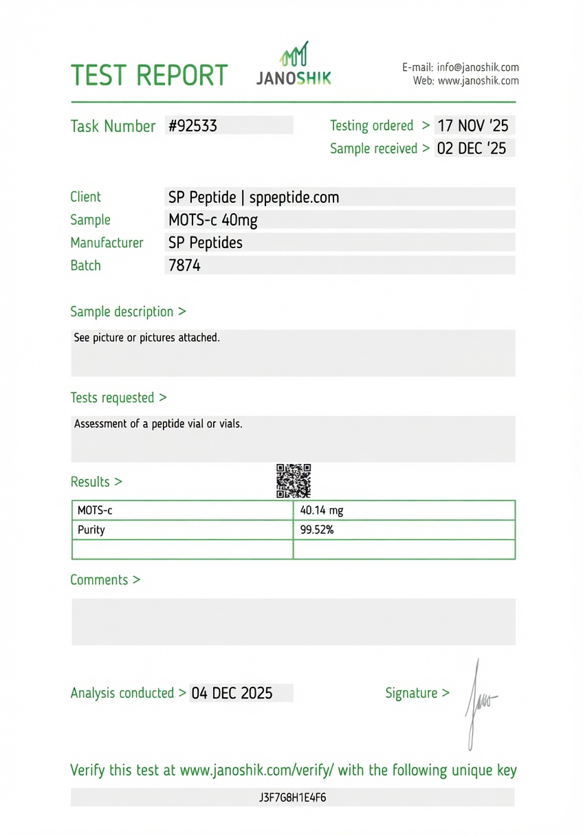 MOTS-c 40mg - Image 3